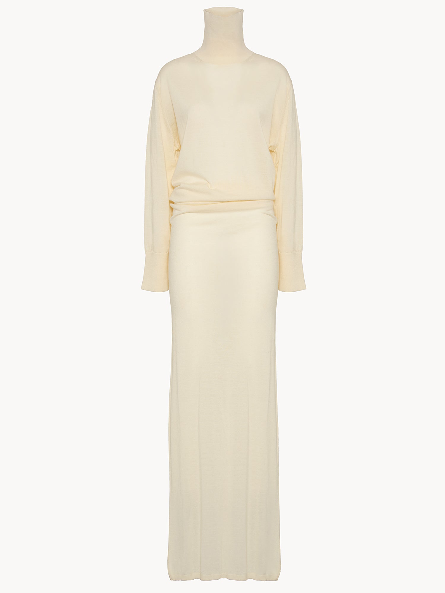 Lara turtleneck dress in ultrafine merino wool and cashmere ARMARIUM Lara turtleneck dress in ultrafine merino wool and cashmere ARMARIUM
