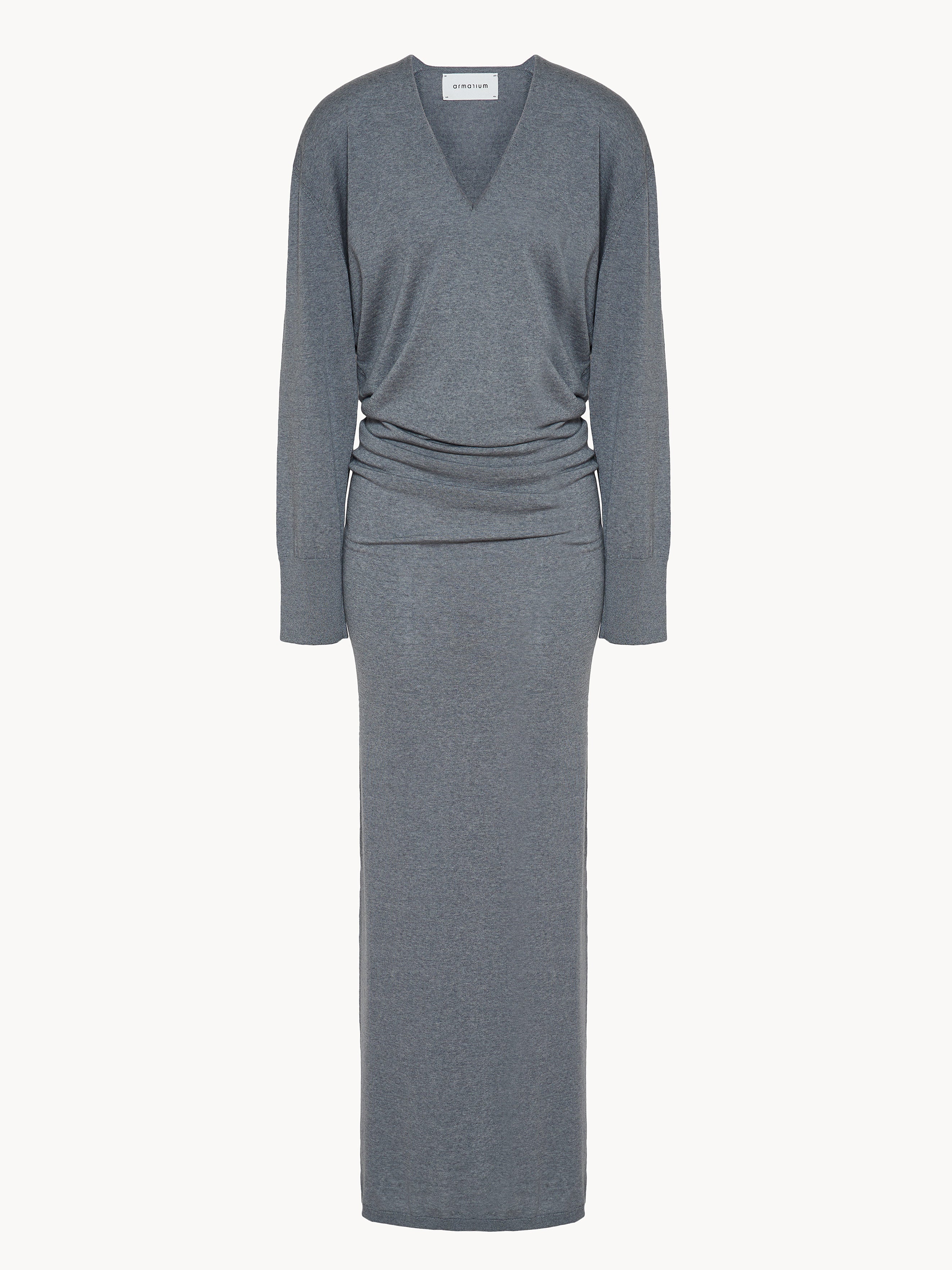 Elva dress in ultrafine merino wool and cashmere – ARMARIUM