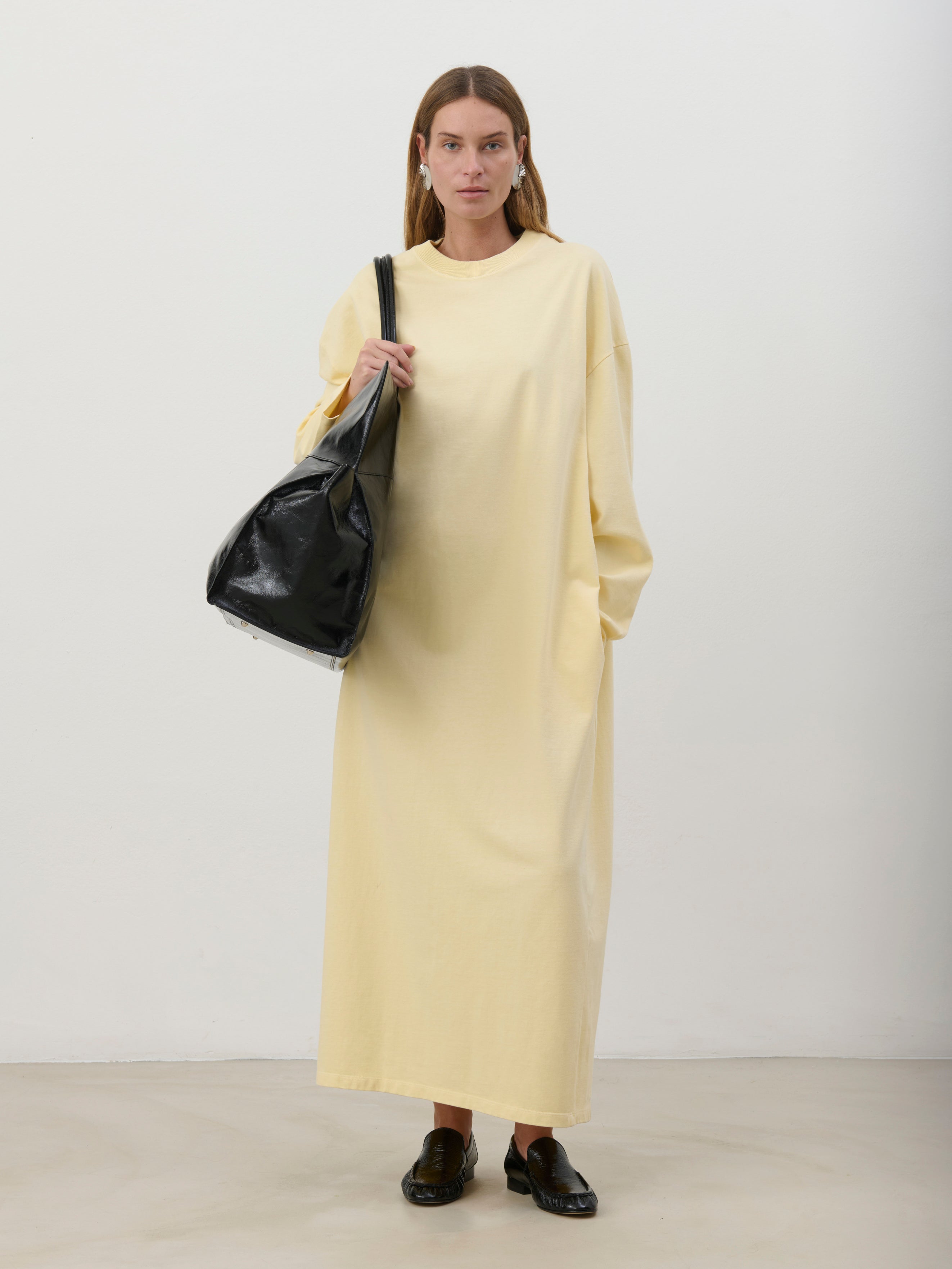 Lelia dress in heavy cotton jersey – ARMARIUM
