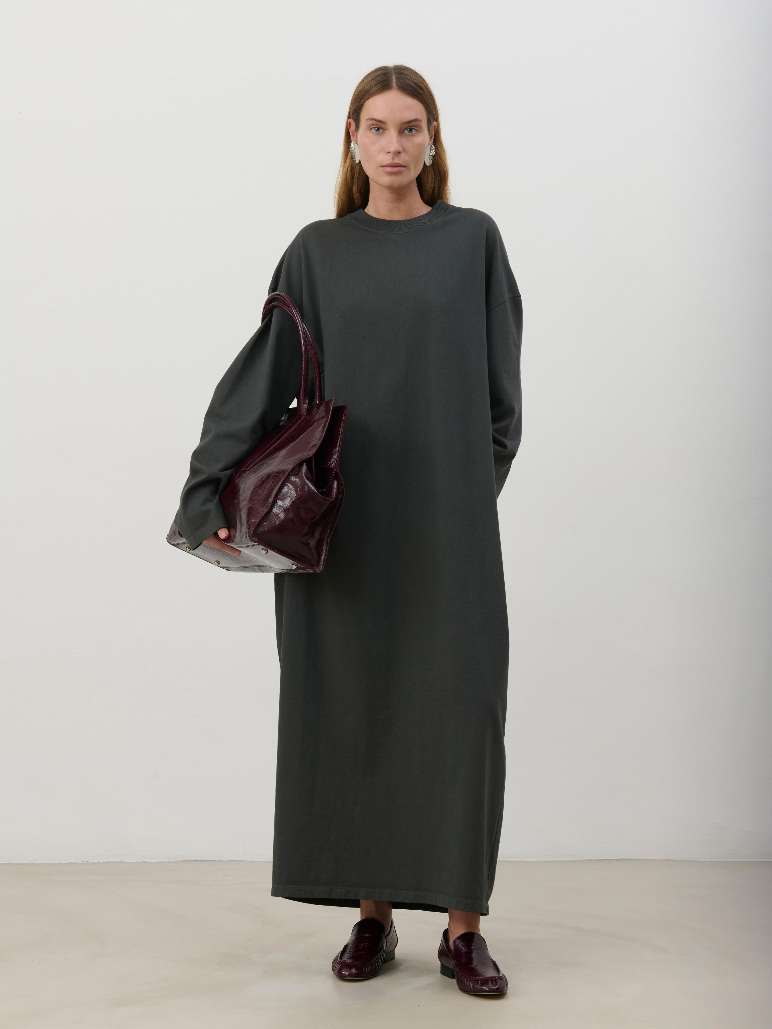 Lelia dress in heavy cotton jersey – ARMARIUM